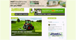 Desktop Screenshot of landscapermagazine.com